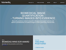 Tablet Screenshot of biomediq.com